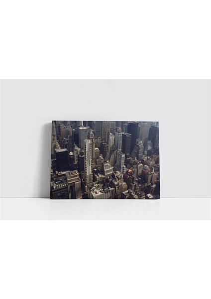 Manhattan Gökdelen Kanvas Tablo fiyatları
