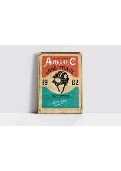 Vintage Retro Görsel Kanvas Tablo fiyatları