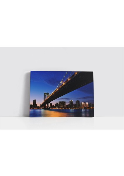 New York Gece Kanvas Tablo fiyatları