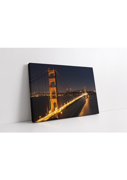 San Fransisco Golden Gate Köprüsü Kanvas Tablo