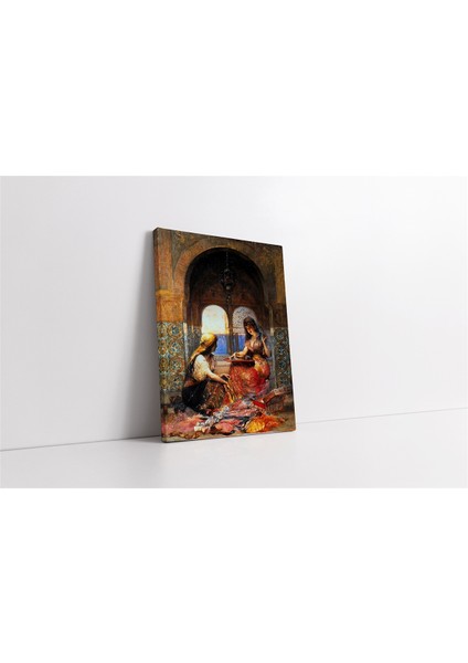 Osmanlı Harem Kanvas Tablo