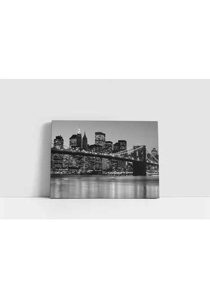 Siyah Beyaz New York Kanvas Tablo fiyatları