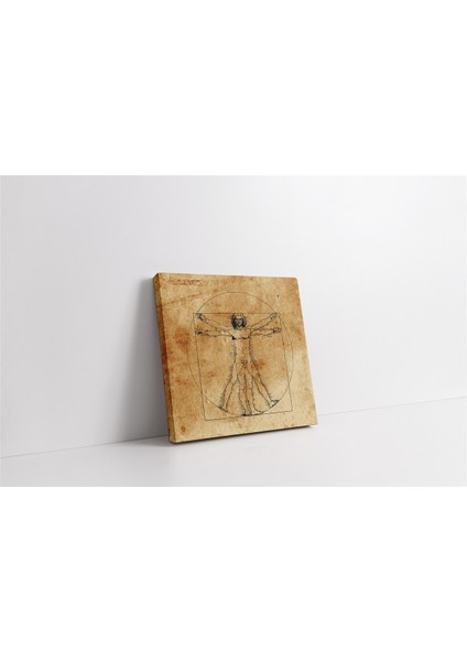 Leonarda Da Vinci Kanvas Tablo