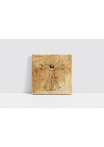 Leonarda Da Vinci Kanvas Tablo
