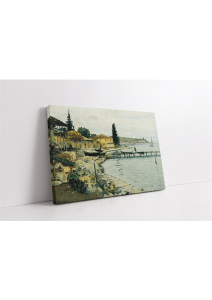 Istanbul Iskele Manzaralı Kanvas Tablo