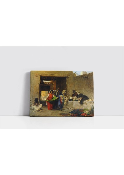 Kumaş Satıcısı Kanvas Tablo fiyatları