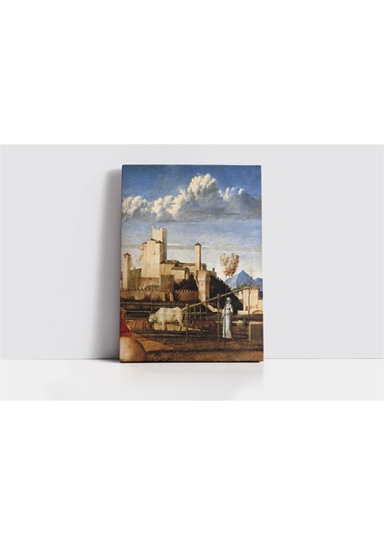 Madonna Del Prato Kanvas Tablo fiyatları