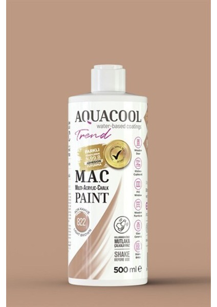 Mac Boya 822 Açık Kahve 500ML