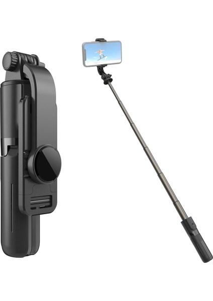 L10 Mini Bluetooth Selfie Çubuğu Tripod Siyah (Yurt Dışından)