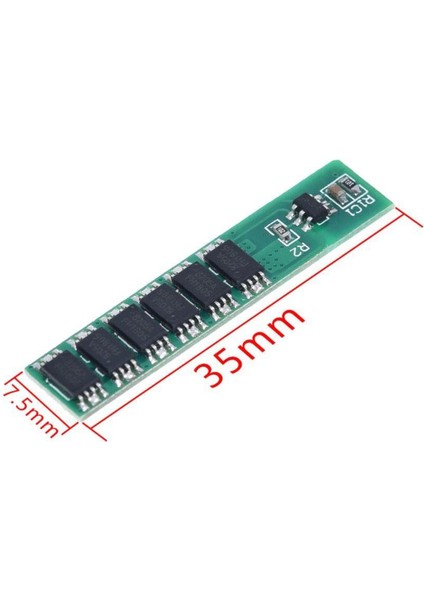 1s 15A Bms 3.7 V 18650 Lityum Lipo Pil Şarj Koruma Modülü