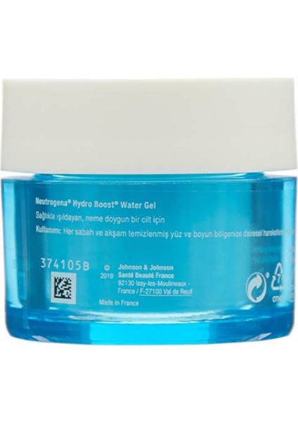 Hydro Boost Water Gel Nemlendirici Normal Ciltler Için, 50 mlVücut Kr