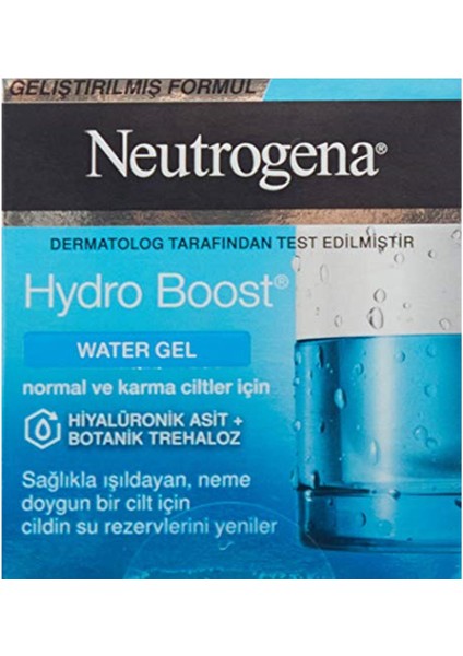Hydro Boost Water Gel Nemlendirici Normal Ciltler Için, 50 mlVücut Kr