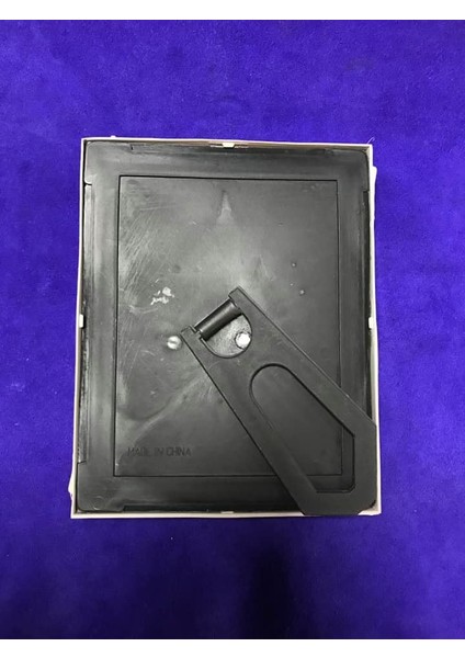 9X13 cm Plastik Fotoğraf Çerçevesi - Renkli Çiçek Desenli Camlı Çerçeve fırsatları