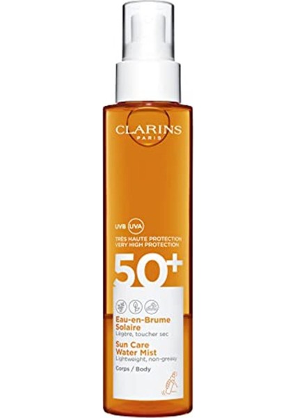 Body Sun Care Water Mist SPF50+ 150 ml Vücut Güneş Bakımı 1 Paket (1 x 1 Adet) Kate