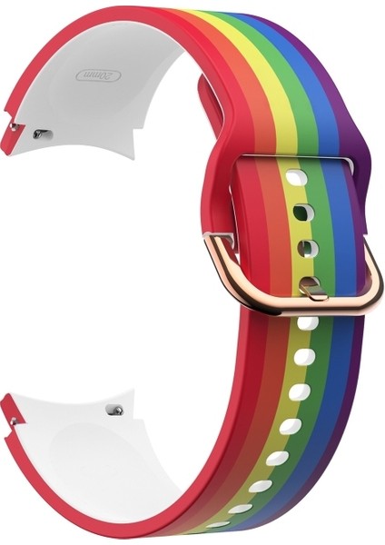 Samsung Galaxy Watch4 Için / Watch4 Klasik Silikon Kayışı (Yurt Dışından)