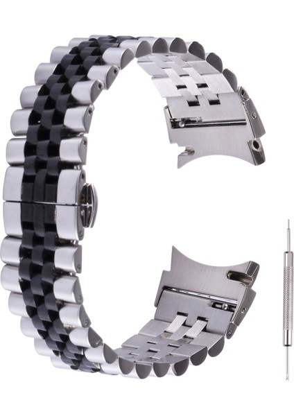 Samsung Galaxy Watch4 Için Paslanmaz Çelik Kayış 40MM / 44MM (Yurt Dışından)