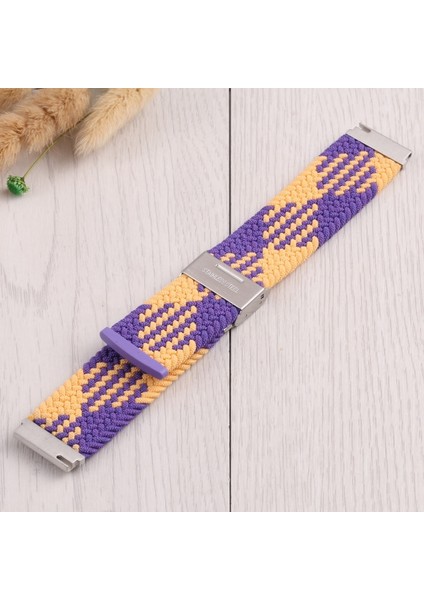 Galaxy Watch 4 20MM Için Naylon Örgülü Metal Toka Kayışı (Yurt Dışından) modelleri