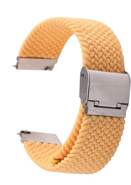 Galaxy Watch 4 20MM Için Naylon Örgülü Metal Toka Kayışı (Yurt Dışından)