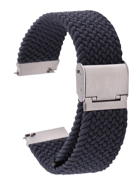 Galaxy Watch 4 20MM Için Naylon Örgülü Metal Toka Kayışı (Yurt Dışından)