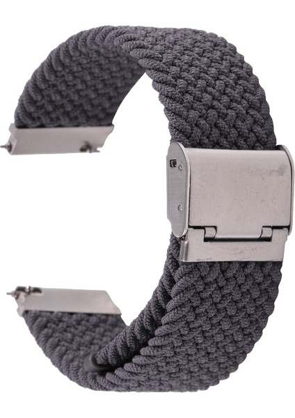 Galaxy Watch 4 20MM Için Naylon Örgülü Metal Toka Kayışı (Yurt Dışından)