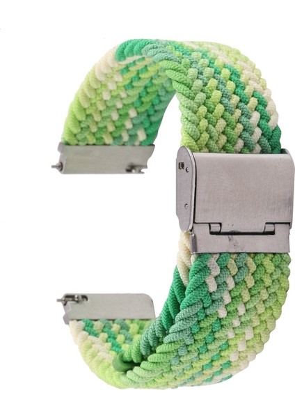 Galaxy Watch 4 20MM Için Naylon Örgülü Metal Toka Kayışı (Yurt Dışından)