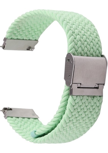 Galaxy Watch 4 20MM Için Naylon Örgülü Metal Toka Kayışı (Yurt Dışından)