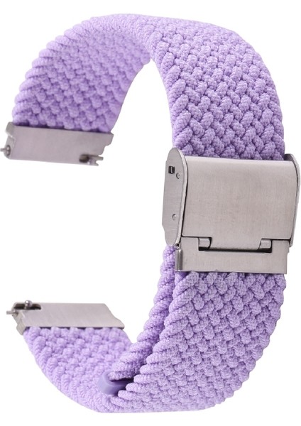 Galaxy Watch 4 20MM Için Naylon Örgülü Metal Toka Kayışı (Yurt Dışından)