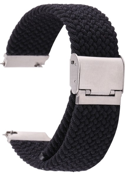 Galaxy Watch 4 20MM Için Naylon Örgülü Metal Toka Kayışı (Yurt Dışından)