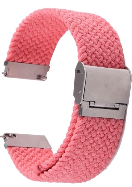 Galaxy Watch 4 20MM Için Naylon Örgülü Metal Toka Kayışı (Yurt Dışından)