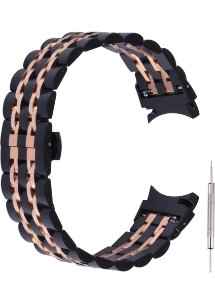 Samsung Galaxy Watch4 Için Paslanmaz Çelik Kayış 40MM / 44MM (Yurt Dışından)