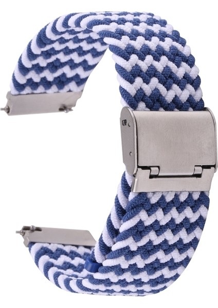 Galaxy Watch 4 20MM Için Naylon Örgülü Metal Toka Kayışı (Yurt Dışından)