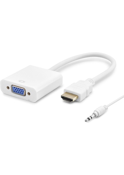 HDX2019(4105) Çevirici HDMI To Vga+ Sesli