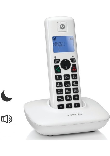 T401+ Handsfree Dect Telsiz Telefon Beyaz