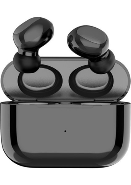 Bluetooth 5.0 Şarj Bölmeli Kulaklık Dokunmatik - Kontrol Düğmesi - Siyah (Yurt Dışından)