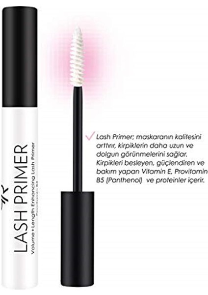 Golden Rose Lash Primer Mascara 1 Paket  Makyaj Bazı