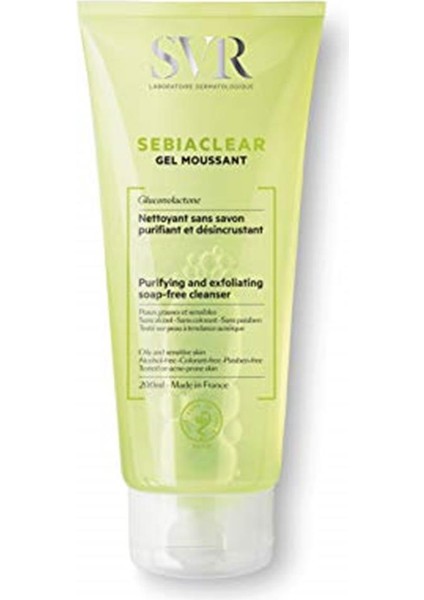 Sebiaclear Gel Moussant, 200 ml Duş Jeli