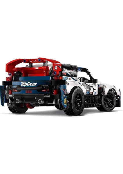 LEGO® Technic 42109 Uzaktan Kumandalı Top Gear Ralli Arabası Yapım Seti (463 Parça) - Çocuk ve Yetişkin için Koleksiyonluk Oyuncak Araba