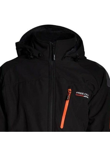 3in1 Softshell Erkek Siyah Outdoor Mont FMM004-BLACK fiyatları