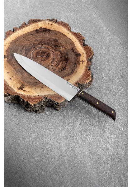 Alpha Serisi 3’lü Bıçak Set- Chef Almazan Steak Bıçağı El Yapımı Özel Üretim modelleri