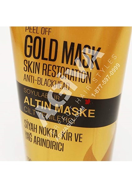 Soyulabilir Gold Maske 150 MlYüz Maskesi