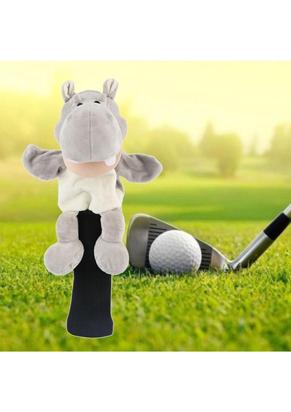Peluş Hayvan Golf Kulübü Başağı Kapağı Sürücü Yerine Ahşap Başörtüsü Koruyucu fiyatları