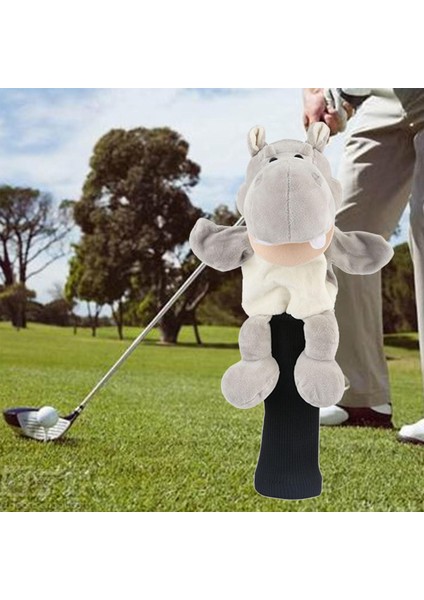 Peluş Hayvan Golf Kulübü Başağı Kapağı Sürücü Yerine Ahşap Başörtüsü Koruyucu modelleri