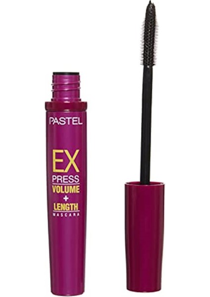 Express Volume + Lenght Mascara, 10 MlMaskara