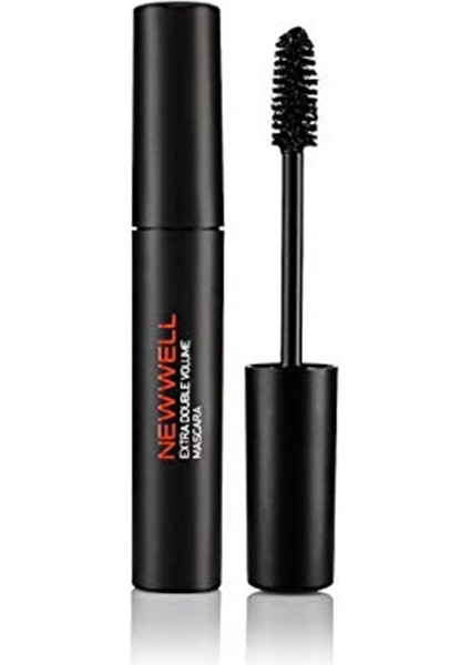 New Well Porcelaın Make Up Mascara Extra Double VolumeMaskara