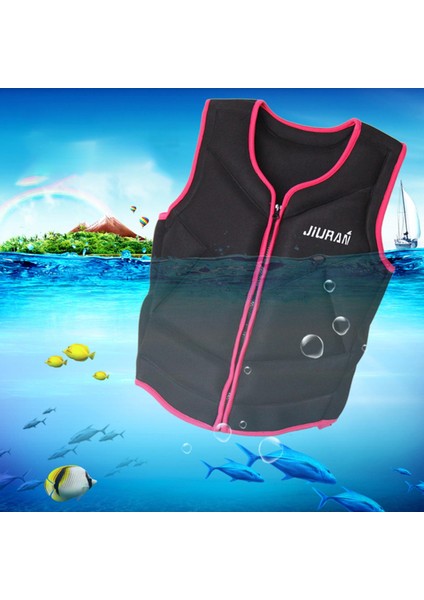 Unisex Hayat Ceket Kayak Yüzdürme Yardım Yüzmek Yelek Yelkenli Tekne Wakeboard Kırmızı S Gül Kırmızı S