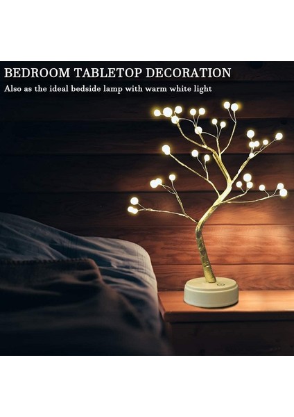 36 Inci ile Masa Bonsai Ağacı Işık LED Dıy Yapay Işık (Yurt Dışından) fiyatları