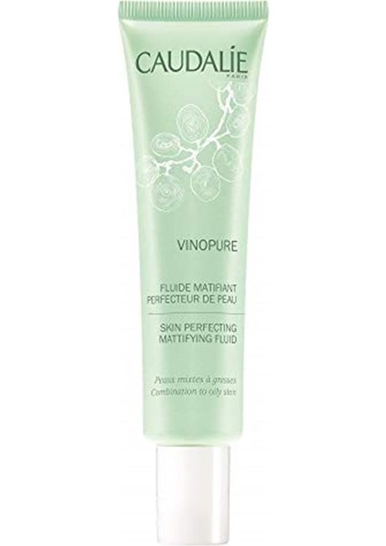 Caudalie Vinopure Mattifying Fluid Matlaştırıcı Etkili Nemlendirici Bakım Kremi 40