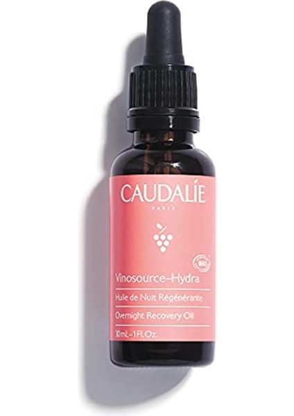 Caudalie Vinosource Overnight Recovery Oil - Gece Bakım Yağı 30ml 1 Paket