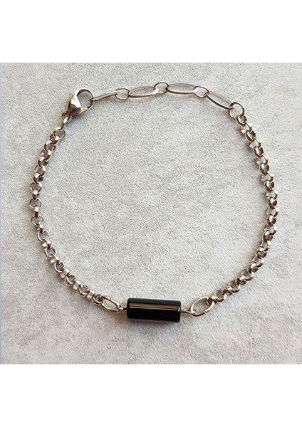 Glory, Çelik Zincir Doğal Taş ve Paslanmaz Çelik El Işi/tasarım Kadın Bileklik fiyatları