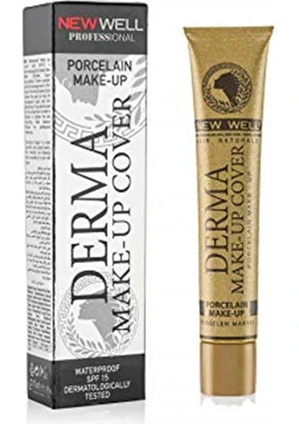 New Well Derma Make-Up Cover Foundation - Silver  Fondöten